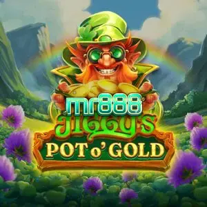 Tampilan visual slot Jiggy’s Pot O’Gold dengan tema Irlandia yang ceria